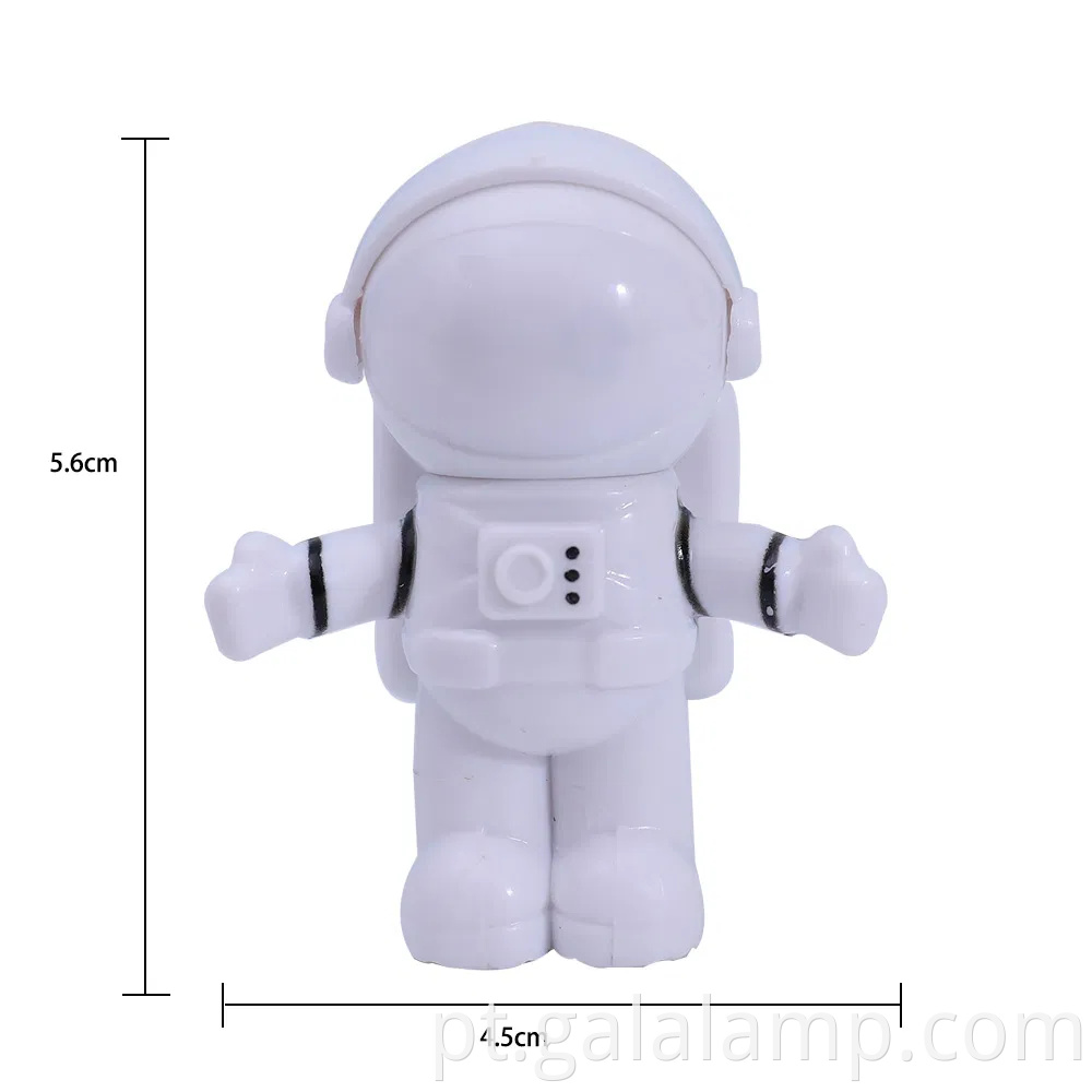 Astronauta USB, astronauta leve LED, Light Libert Light Light Light